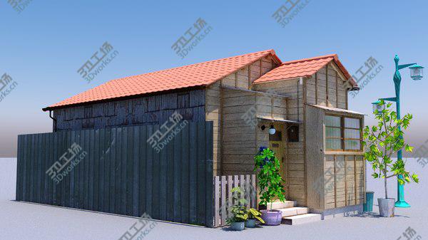 images/goods_img/20210312/3D Japanese Little House/3.jpg